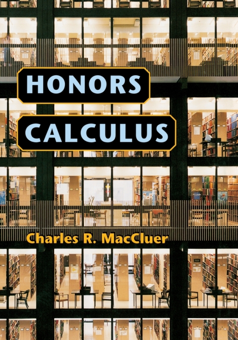 Cover image for book Honors Calculus