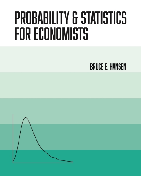 Cover image for book Probability and Statistics for Economists