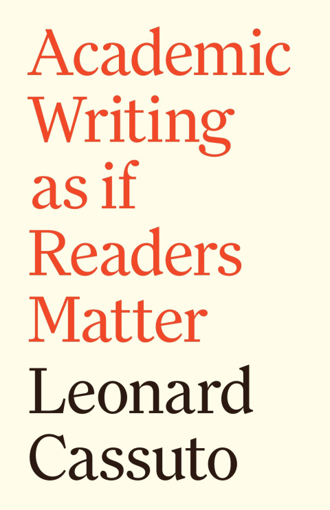 Cover image for book Academic Writing as if Readers Matter