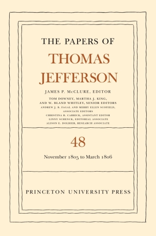 The Papers of Thomas Jefferson, Volume 48