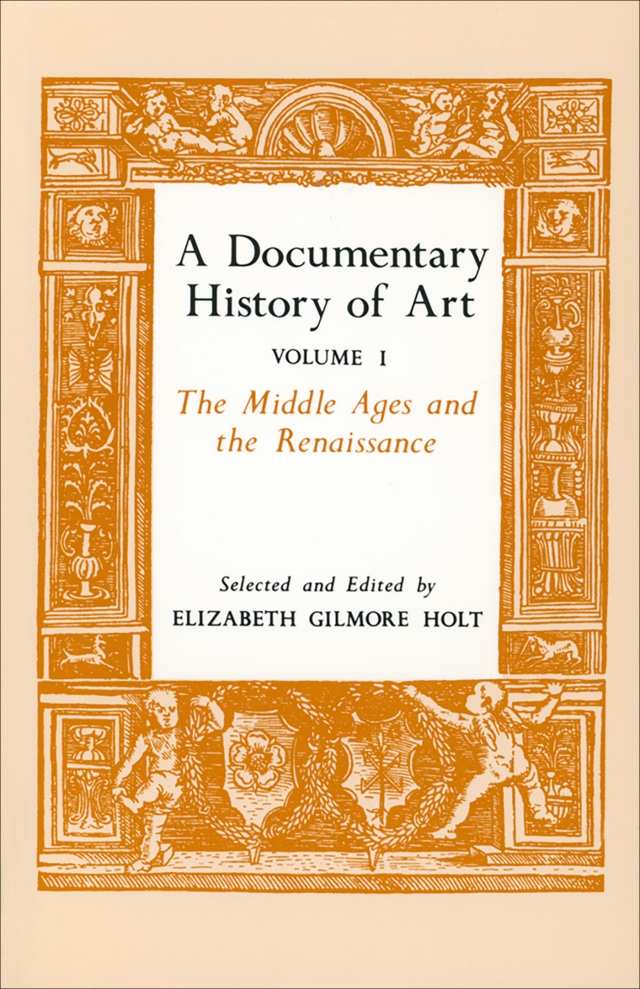 A Documentary History of Art, Volume 1