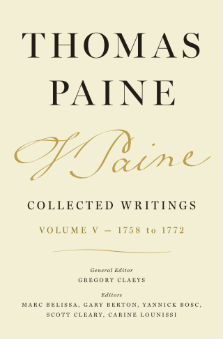 Thomas Paine Collected Writings, Volume 5