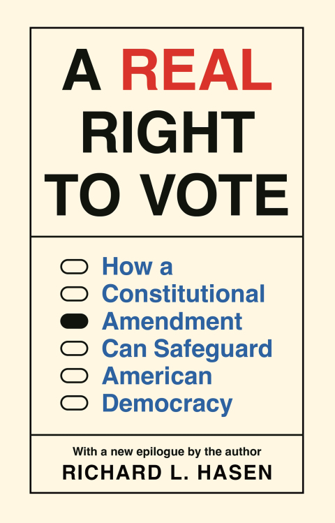 Cover image for book A Real Right to Vote