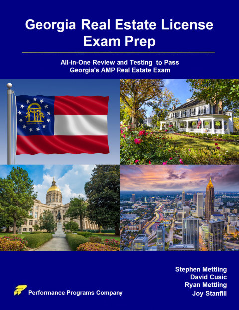 Cover image for book Georgia Real Estate License Exam Prep: All-in-One Review and Testing to Pass Georgia's AMP Real Estate Exam
