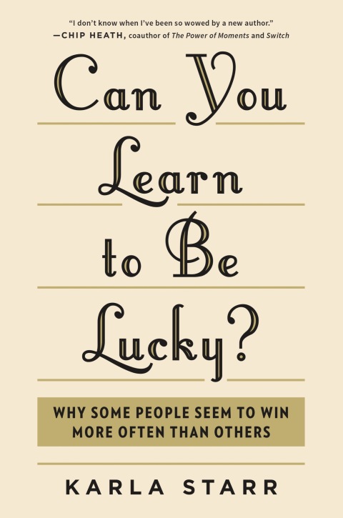 Cover image for book Can You Learn to Be Lucky?