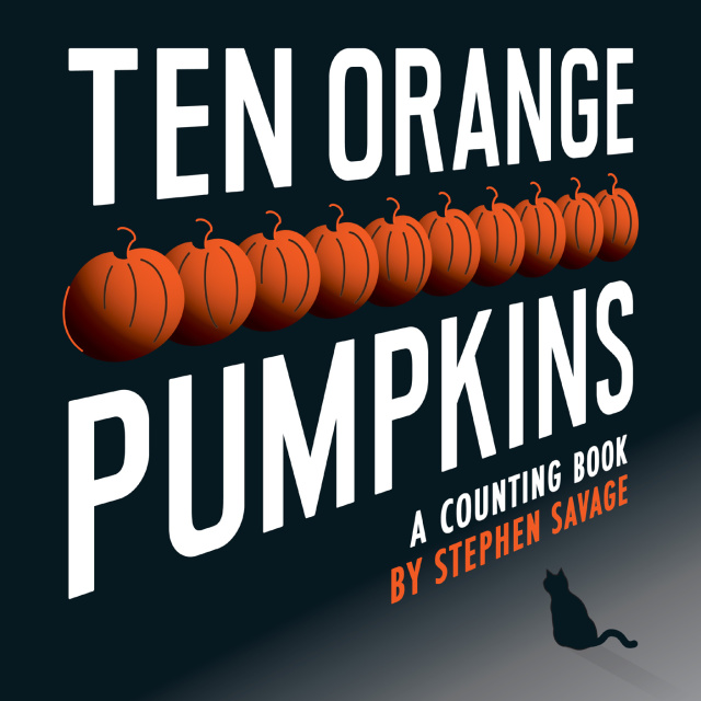 Ten Orange Pumpkins