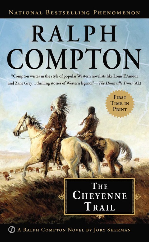 Cover image for book Ralph Compton The Cheyenne Trail
