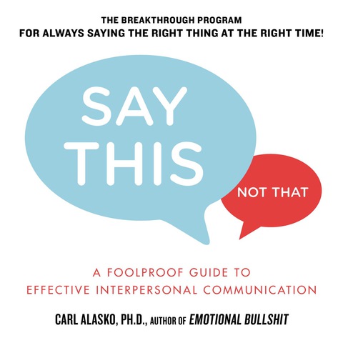 Cover image for book Say This, Not That