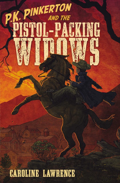 Cover image for book P.K. Pinkerton and the Pistol-Packing Widows