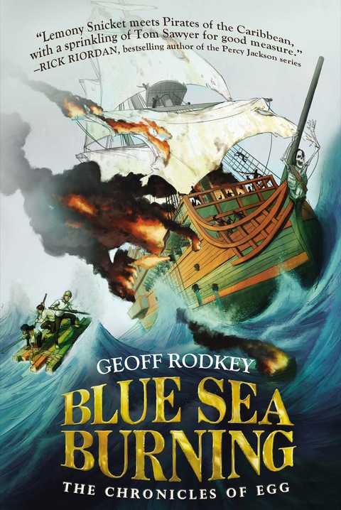 Cover image for book Blue Sea Burning