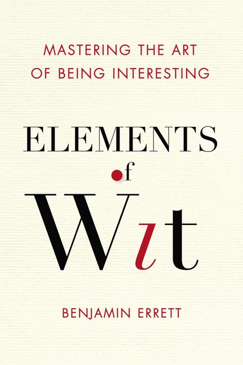 Cover image for book Elements of Wit