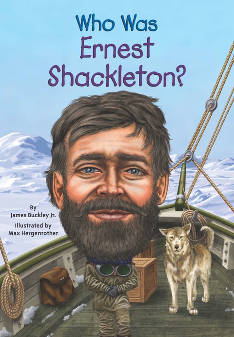 Cover image for book Who Was Ernest Shackleton?