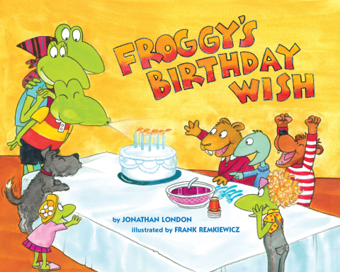 Cover image for book Froggy's Birthday Wish