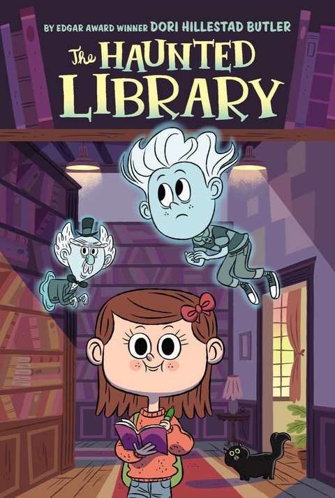 Cover image for book The Haunted Library #1