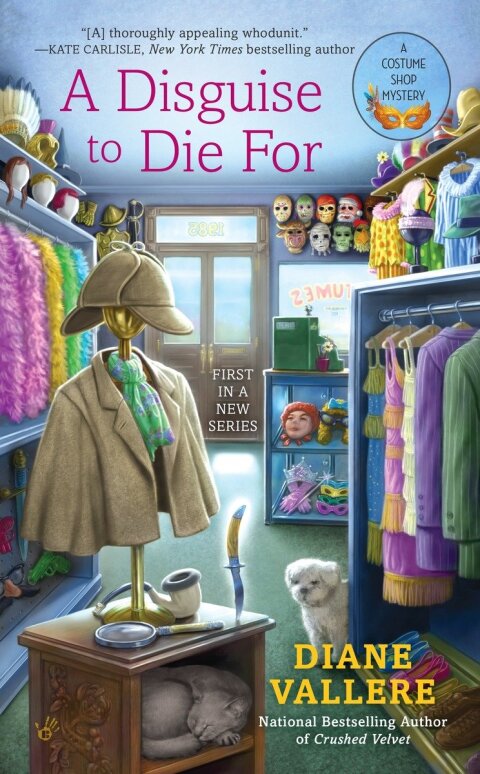 Cover image for book A Disguise to Die For