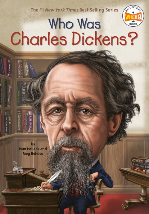 Cover image for book Who Was Charles Dickens?