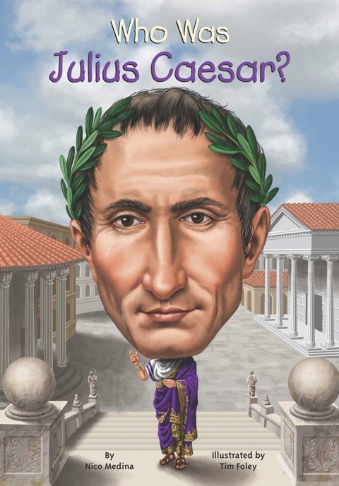 Cover image for book Who Was Julius Caesar?