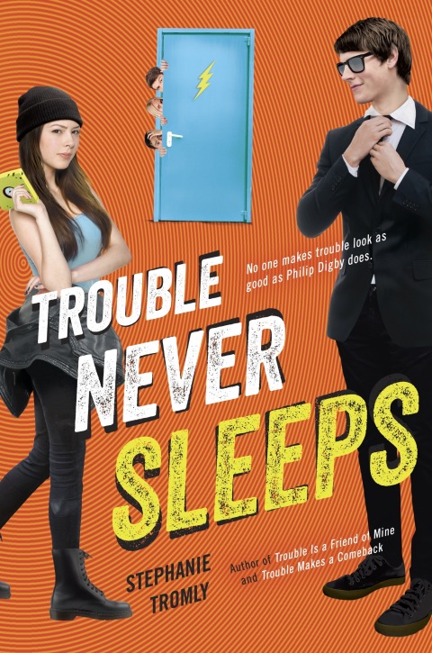 Cover image for book Trouble Never Sleeps