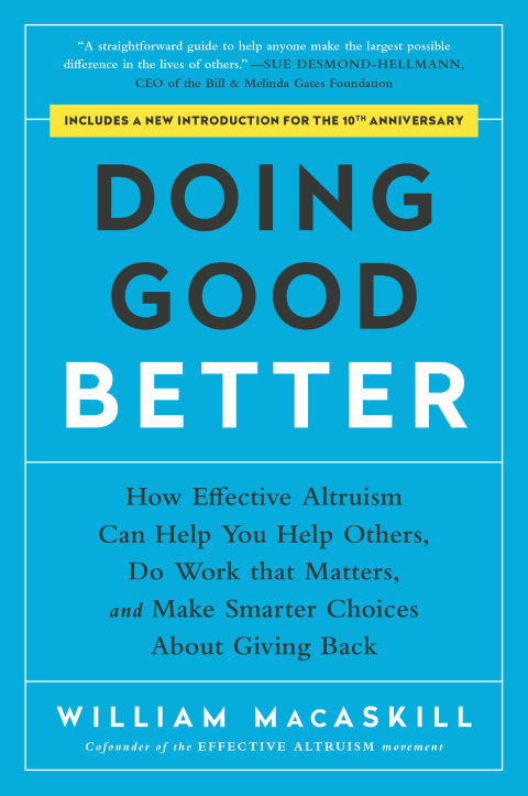 Cover image for book Doing Good Better