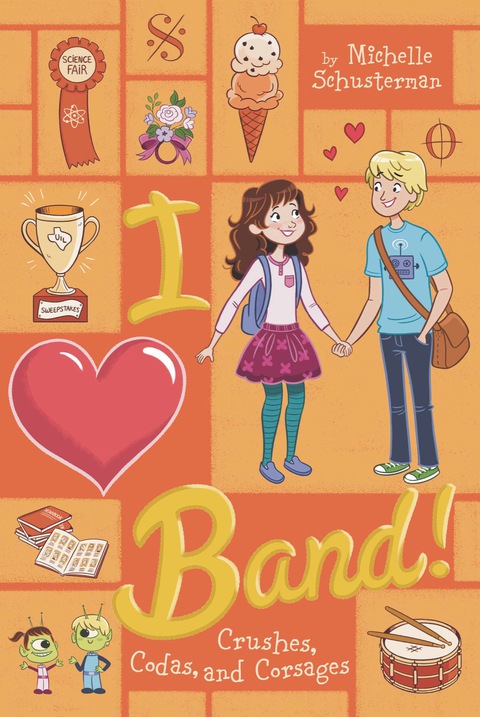 Cover image for book Crushes, Codas, and Corsages #4