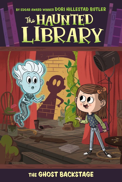 Cover image for book The Ghost Backstage #3