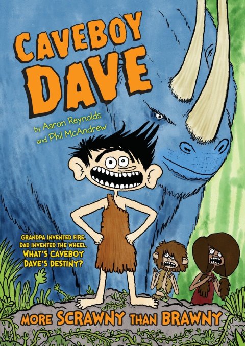 Cover image for book Caveboy Dave: More Scrawny Than Brawny