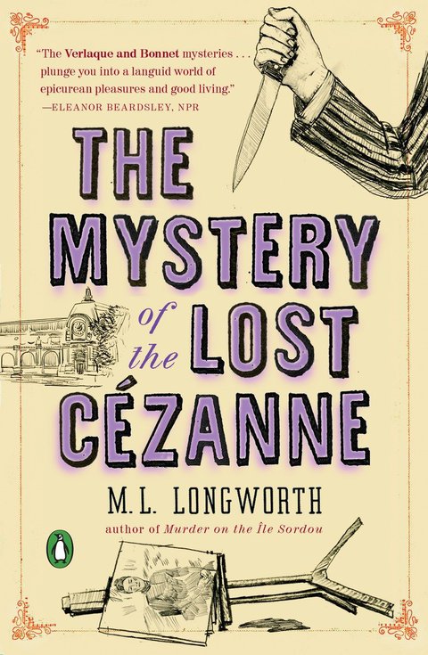 Cover image for book The Mystery of the Lost Cezanne