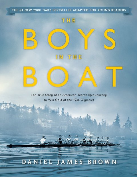 Cover image for book The Boys in the Boat (Young Readers Adaptation)