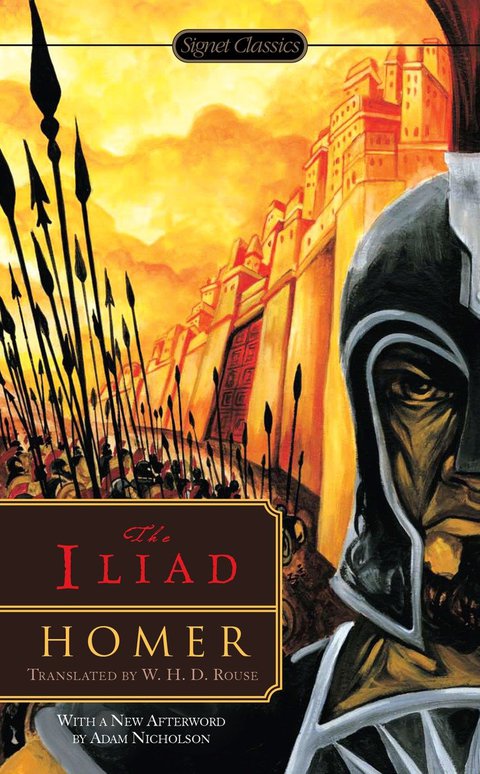 Cover image for book The Iliad