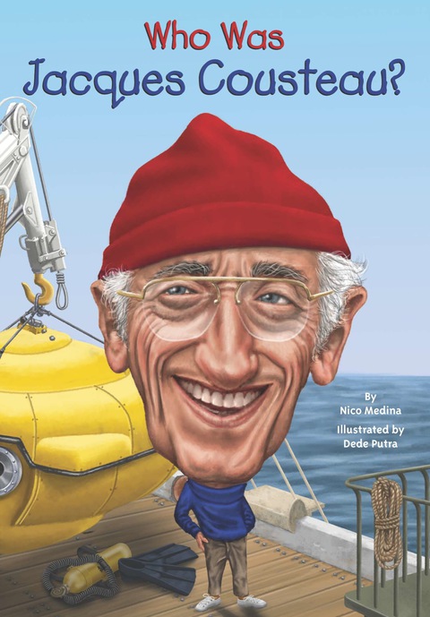 Cover image for book Who Was Jacques Cousteau?