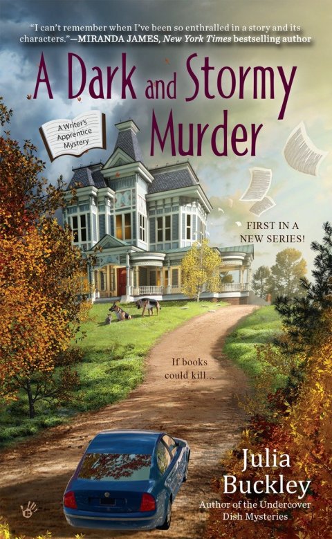 Cover image for book A Dark and Stormy Murder