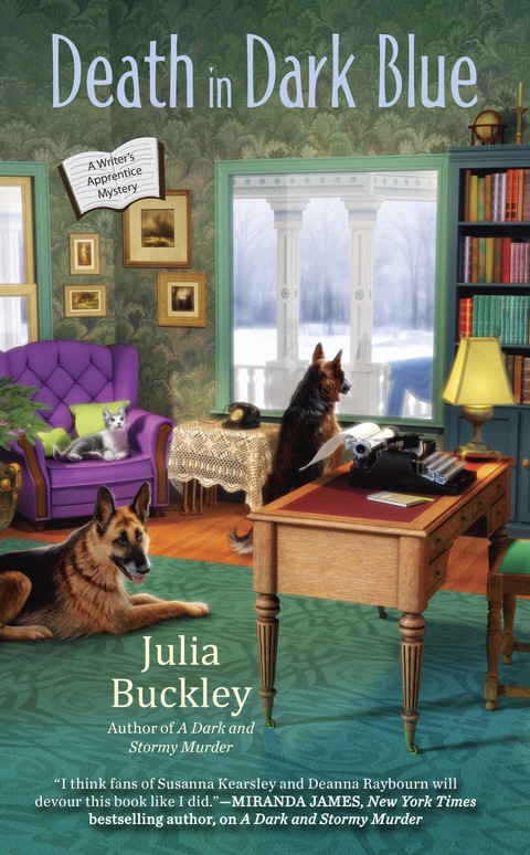 Cover image for book Death in Dark Blue