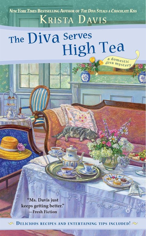 Cover image for book The Diva Serves High Tea