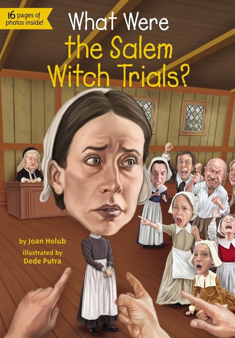 Cover image for book What Were the Salem Witch Trials?