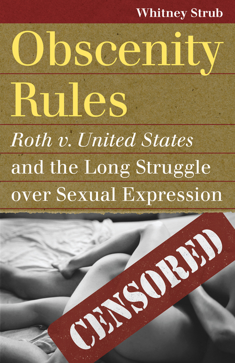 Cover image for book Obscenity Rules