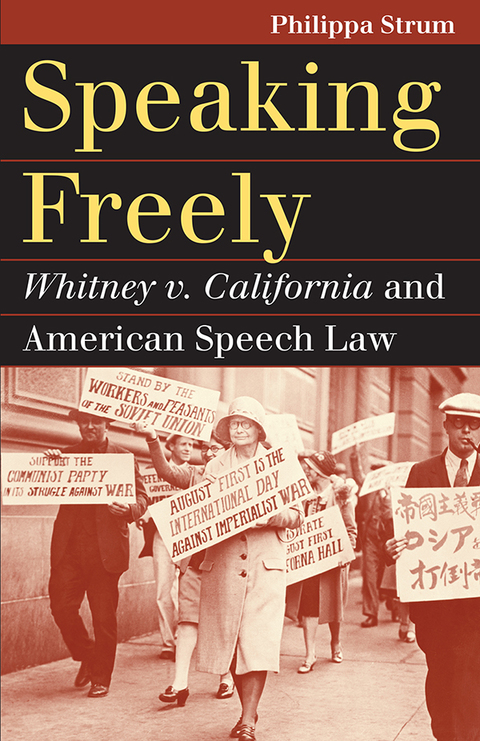 Cover image for book Speaking Freely