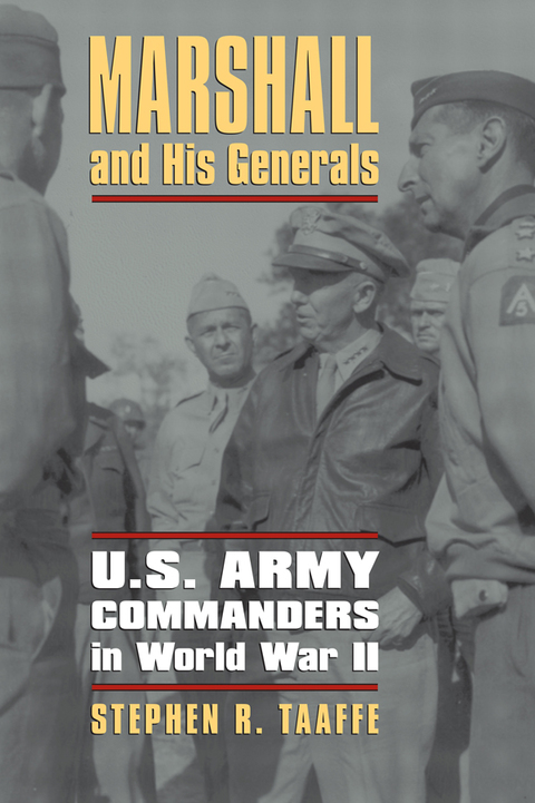 Cover image for book Marshall and His Generals