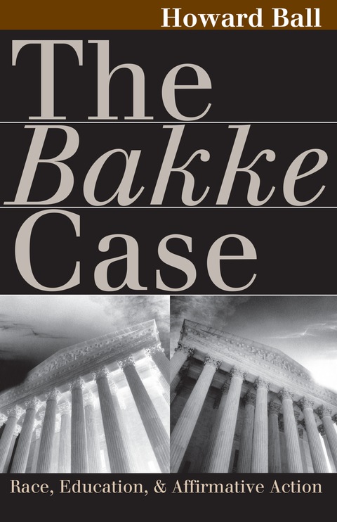 Cover image for book The Bakke Case
