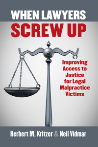 Cover image: When Lawyers Screw Up 9780700625857
