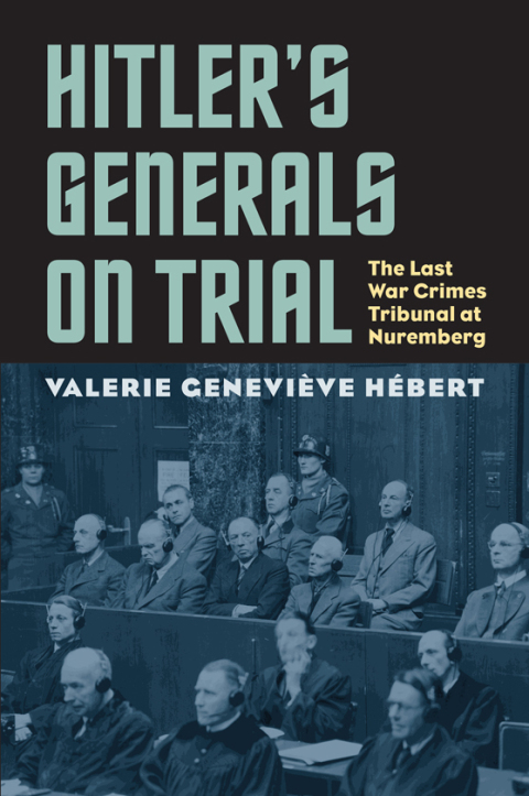 Cover image for book Hitler's Generals on Trial