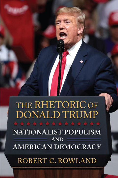 Cover image for book The Rhetoric of Donald Trump