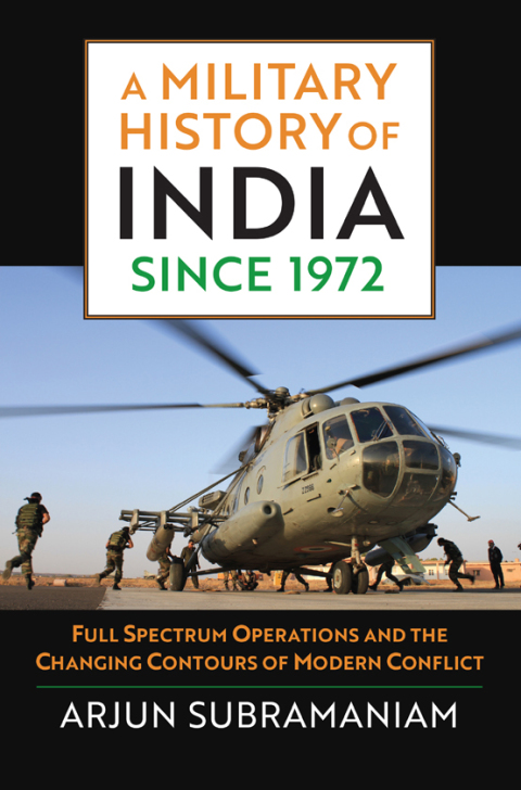 Cover image for book A Military History of India since 1972