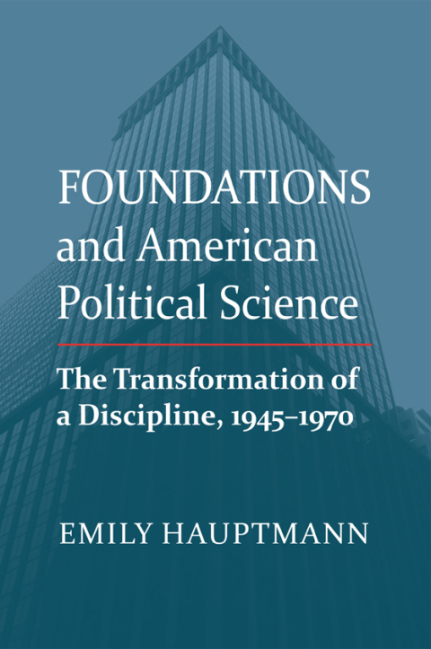 Cover image for book Foundations and American Political Science