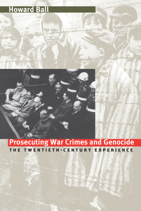Cover image for book Prosecuting War Crimes and Genocide