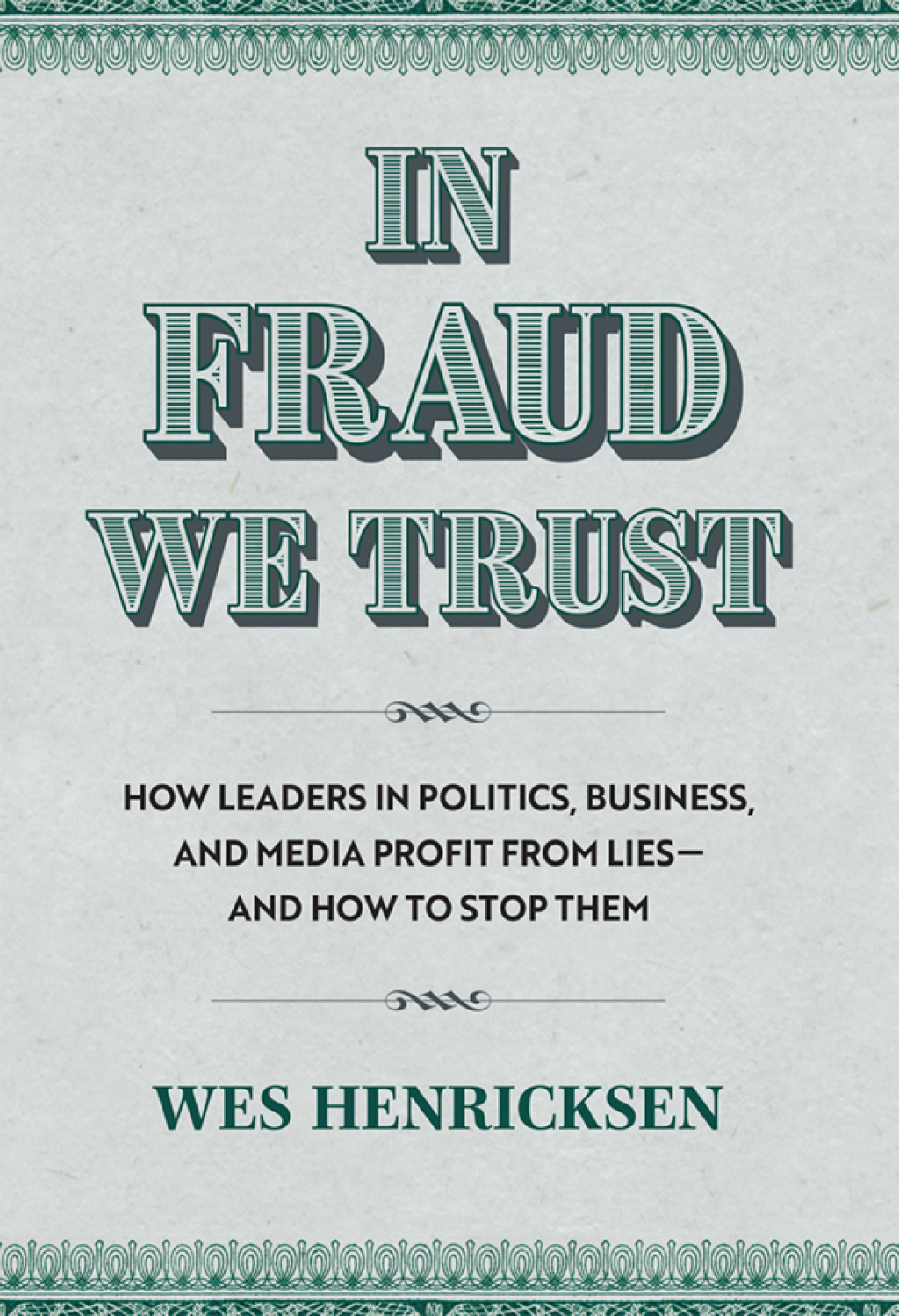 Reflowable In Fraud We Trust; $24.41