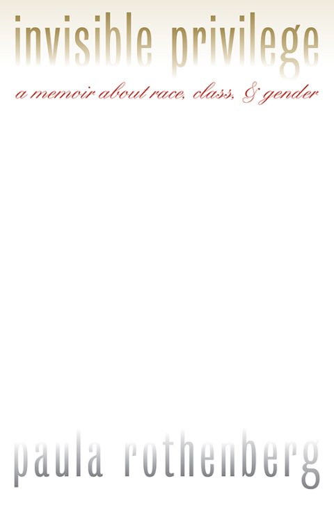Cover image for book Invisible Privilege
