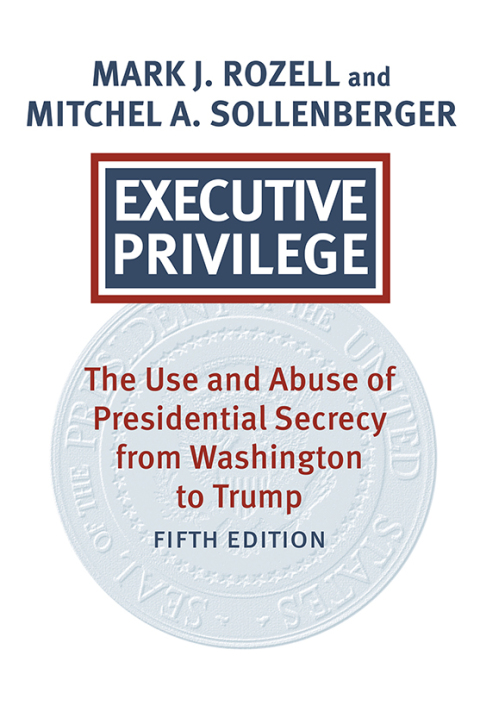 Cover image for book Executive Privilege