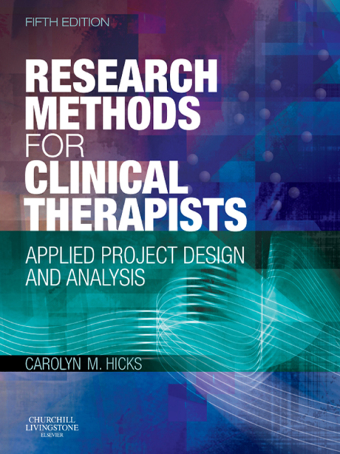 Cover image for book Research Methods for Clinical Therapists