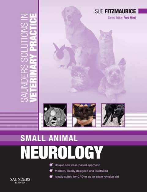 Cover image for book Saunders Solutions in Veterinary Practice: Small Animal Neurology