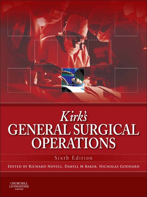 Cover image for book Kirk's General Surgical Operations
